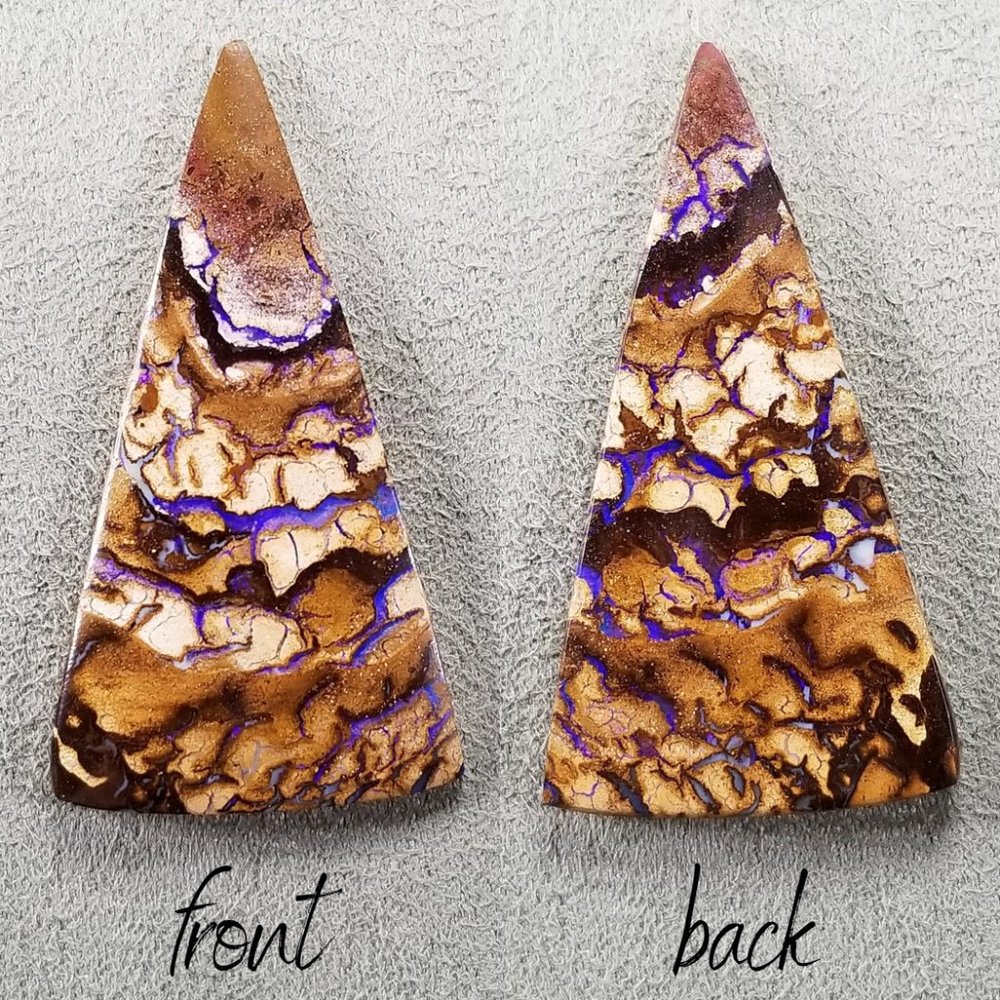 ***SOLD***Double sided Large Australian Yowah. Black Gate Opal - Picture 3 of 17